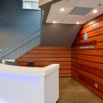 Bluehost Custom Reception Desk Area