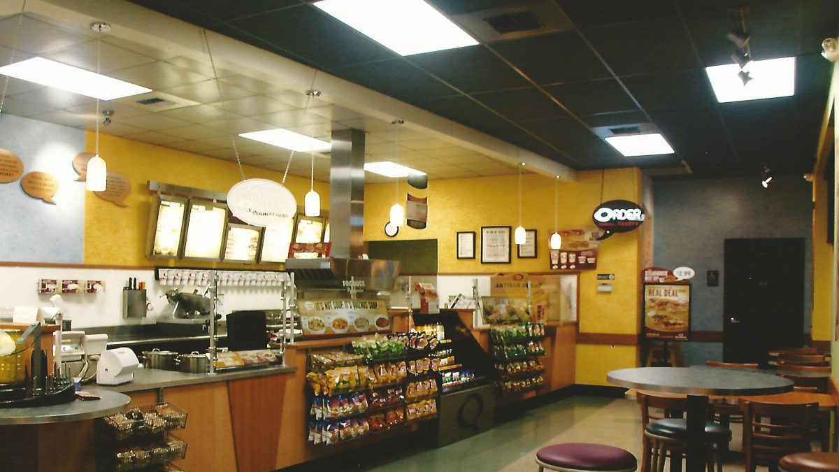 Quiznos Restaurant - Washington State